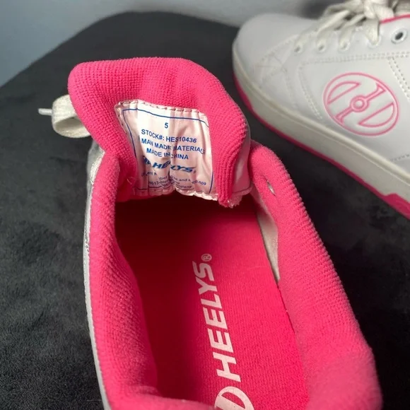 Heelys White and Pink Skate Shoes - Picture 8 of 8